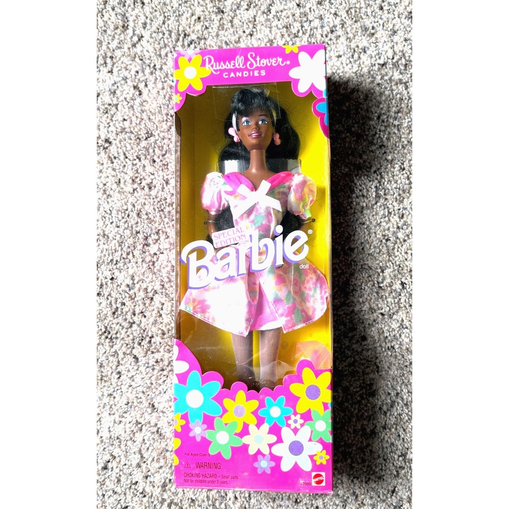 Russell  Stover African American Barbie Special Edition 1996 NIB